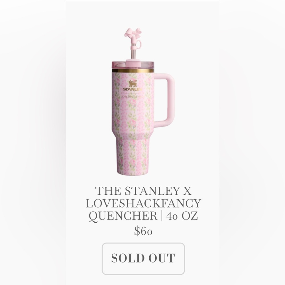 The Stanley x LoveShackFancy Blooming Heirloom Print 40oz